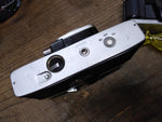 Vtg 2 Pc Minolta Camera Body Parts Repair Lot SRT101 X370 35MM Film Good Shutter