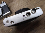 Vtg 2 Pc Minolta Camera Body Parts Repair Lot SRT101 X370 35MM Film Good Shutter