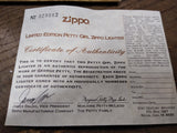 Vtg Sealed ZIPPO 1996 Ltd Edition Classic Ballerina Shoes Petty Girl Lighter Box