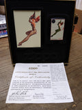 Vtg Sealed ZIPPO 1999 Limited Edition Classic Bewitching Petty Girl Lighter Box!