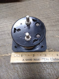 Vtg General Electric -1-0-1+ DC Amperes Panel Meter Gauge 3" x 3"