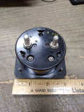 Vtg General Electric -1-0-1+ DC Amperes Panel Meter Gauge 3" x 3"