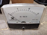 Vtg Calectro DC Volts 0-15 Model DI 920 Panel Meter Gauge Japan 3" x 2 1/8"