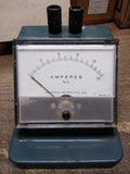 Vtg Central Scientific Amperes DC 0-15 Model 82480 3 Panel Meter 4 1/4" x 4 3/4