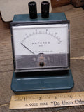 Vtg Central Scientific Amperes DC 0-15 Model 82480 3 Panel Meter 4 1/4" x 4 3/4