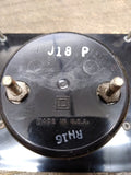 Vtg Double D AC Amperes Ammeter 0-10 Transformer Rated Panel Meter 4 3/4 x 4 1/4