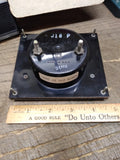 Vtg Double D AC Amperes Ammeter 0-10 Transformer Rated Panel Meter 4 3/4 x 4 1/4