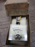 Vtg 2 Pc Technics -20 through +3 Decibel Panel Meter Model 4981 2 3/16" x 1 7/8"