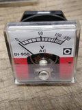 Vtg Calectro Analog AC Volts 0-150 Panel Meter Model DI 955 1 1/4" x 1 1/4"