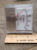 Vtg Coletric DC Volts 0-25 Panel Meter 2 3/8" x 2 3/8" #1