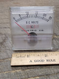 Vtg Coletric DC Volts 0-25 Panel Meter 2 3/8" x 2 3/8" #2