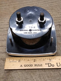 Vtg General Electric DC Microamperes 0-500 Panel Meter 3 3/8" x 3 3/8"
