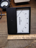 Vtg Triplett Model 420 DL DC Microamperes 0-100 Panel Meter 4 3/4" x 4 1/4"