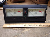 Vtg Nakamichi 2 Pc -40 thru +5 Peak Level Decibel Panel Meter w/Back Lights
