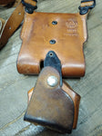 Galco RH Holster #248 & Double Magazine SCL22 Shoulder Holster Tan Leather Nice!