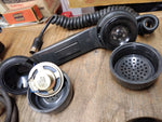 Vtg 2 Pc Phone Lot Kellogg Switchboard & Supply Co Chicago Bakelite and Sanyo