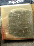 Vtg Unfired 1996 ZIPPO Cigarette Lighter DORAL Welcome To Tobaccoville Brass Box