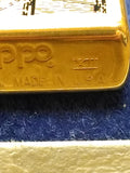 Vtg Unfired 1996 ZIPPO Cigarette Lighter DORAL Welcome To Tobaccoville Brass Box