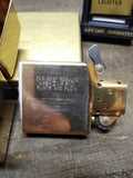 Vtg Unfired 1932 1992 ZIPPO Cigarette Lighter Winston Eagle Solid Brass w/Box!