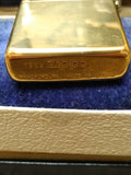 Vtg Unfired 1932 1992 ZIPPO Cigarette Lighter Winston Eagle Solid Brass w/Box!