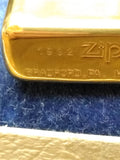 Vtg Unfired 1932 1992 ZIPPO Cigarette Lighter Winston Eagle Solid Brass w/Box!
