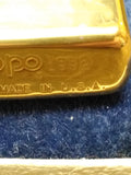 Vtg Unfired 1932 1992 ZIPPO Cigarette Lighter Winston Eagle Solid Brass w/Box!