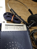 Vtg SEARS Am/Fm Stereo Radio Headphones Belt Loop Model Walkman Style Works Good