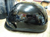 Motorcycle Half Helmet DOT Open Face Chopper Cruiser Bike Visor and Vents