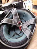 Motorcycle Half Helmet DOT Open Face Chopper Cruiser Bike Visor and Vents