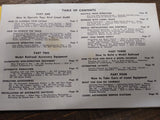 Vtg Lionel & TYCO O & HO Train Operation Instr Accessory Manual Lot 1952 73-75