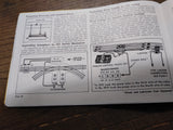 Vtg Lionel & TYCO O & HO Train Operation Instr Accessory Manual Lot 1952 73-75
