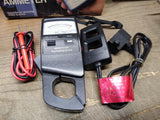 Vtg Micronta Model 22 161A 7 Range AC Volt Clamp Jaw Ammeter w/Manual & Box