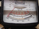 Vtg Micronta Model 22 161A 7 Range AC Volt Clamp Jaw Ammeter w/Manual & Box