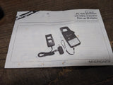 Vtg Micronta Model 22 161A 7 Range AC Volt Clamp Jaw Ammeter w/Manual & Box