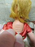 Vtg 2 Piece Nancy Ann Storybook Doll Lot 1930's Bisque w/Dresses 5.5" & 6.5"