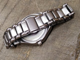 Vtg Mondu Quartz Titanium Eco Drive Water Resistant Wrist Watch Working!