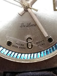 Vtg Focal De Luxe Swiss Mechanical Wrist Watch w/1970's Leather Strap Working!