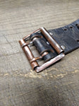 Vtg Focal De Luxe Swiss Mechanical Wrist Watch w/1970's Leather Strap Working!