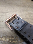 Vtg Focal De Luxe Swiss Mechanical Wrist Watch w/1970's Leather Strap Working!