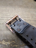 Vtg Focal De Luxe Swiss Mechanical Wrist Watch w/1970's Leather Strap Working!