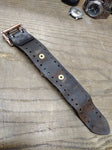 Vtg Focal De Luxe Swiss Mechanical Wrist Watch w/1970's Leather Strap Working!