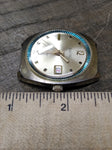 Vtg Focal De Luxe Swiss Mechanical Wrist Watch w/1970's Leather Strap Working!