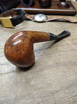 Vtg Dr Grabow Golden Duke Bent Smoking Tobacco Pipe Imported Briar Good Cond!