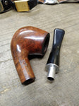 Vtg Dr Grabow Golden Duke Bent Smoking Tobacco Pipe Imported Briar Good Cond!