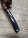 Vtg Unbranded Rusticated Bent Apple Smoking Tobacco Pipe Briar Good Condition!