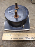 Vtg General Electric Type DO 91 DC Milliamperes 0-50 Panel Meter 3 3/8" x 3 3/8"