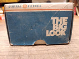 Vtg General Electric Type DO 91 DC Milliamperes 0-50 Panel Meter 3 3/8" x 3 3/8"