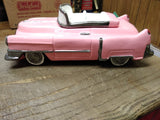 Vtg 1986 Expressive Designs Miami Pink Cadillac Convertible Cookie Jar 15" x 8"