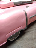 Vtg 1986 Expressive Designs Miami Pink Cadillac Convertible Cookie Jar 15" x 8"