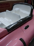 Vtg 1986 Expressive Designs Miami Pink Cadillac Convertible Cookie Jar 15" x 8"